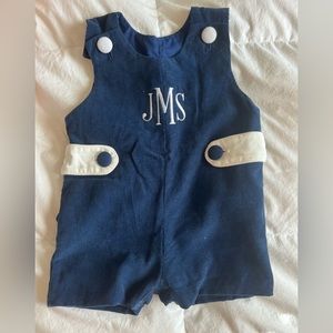 Monogrammed Corduroy Jon Jon